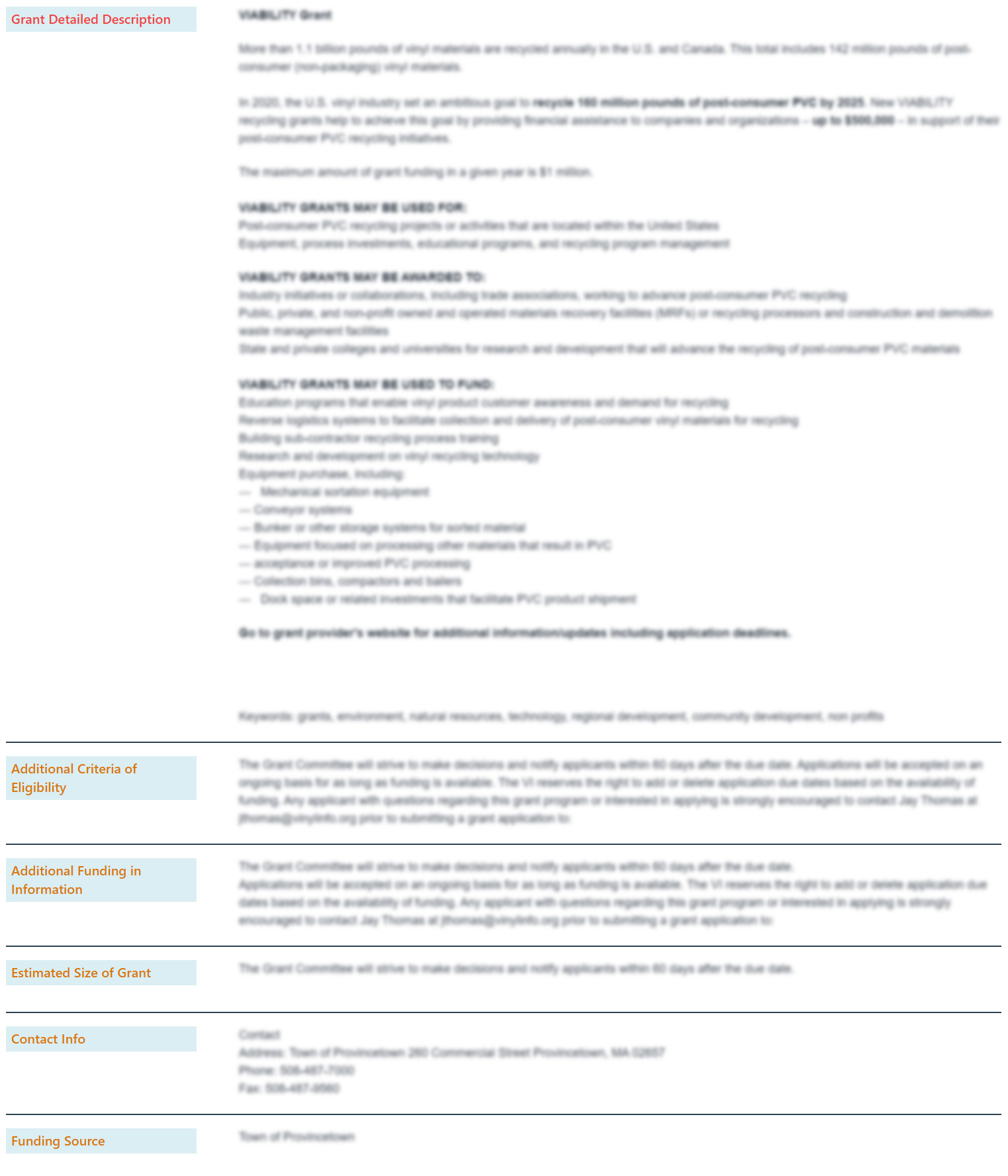 Grant Portal - Grants for Infrastructure, Educational excellence, Cultural 74602